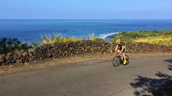Big Island Cycling - Hookena Beach Road Climb