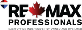REMAX Professionals Dynamic Digital Logo with Maple Leaf RGB BLACK