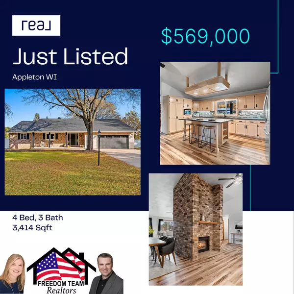 New Listing! Beautifully updated split ranch!
