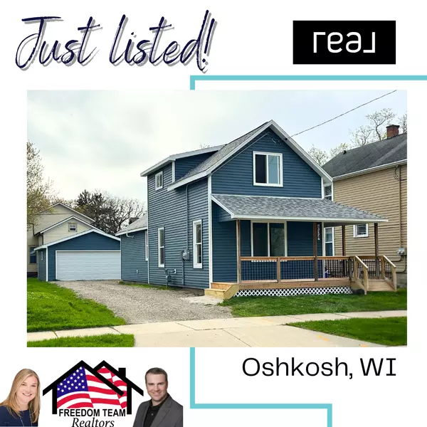 Just listed on Frederick St in Oshkosh!,Freedom Team
