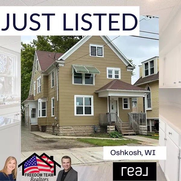 Just listed on Nebraska St in Oshkosh!,Freedom Team