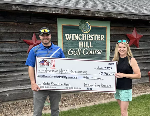 Thank you for making this Giant Check possible!