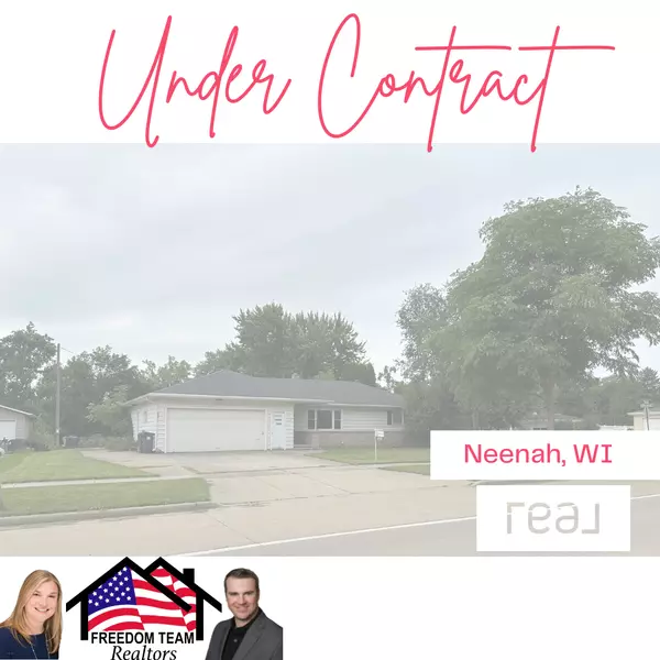 Under contract on Cecil St in Neenah, WI!