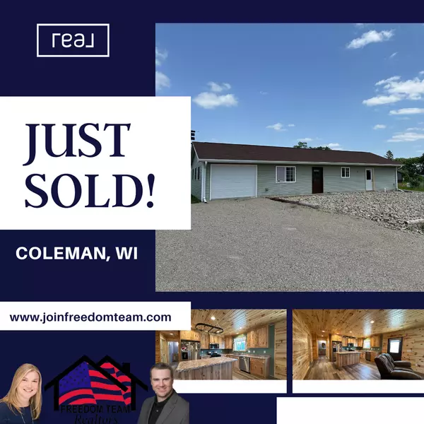 This gorgeous home in Coleman, WI has officially SOLD!