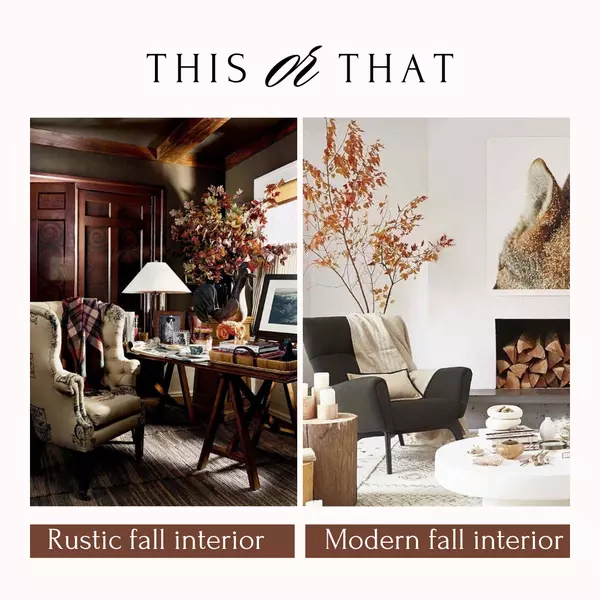 This or That for Fall? Rustic or Modern?