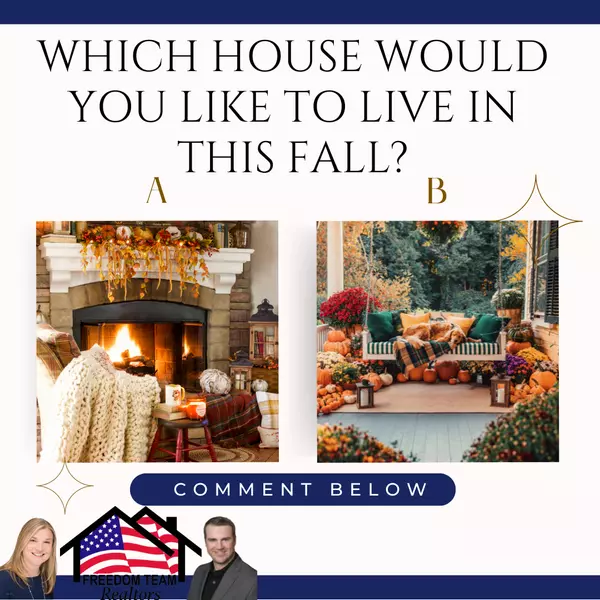 Are you the cozy fireplace type or prefer the relaxing outdoor patio swing?
