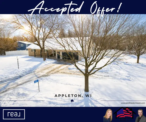 This Appleton home is under contract!,Freedom Team