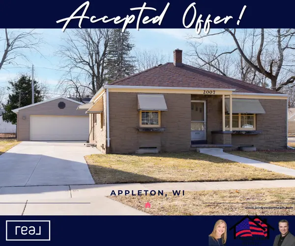 Another Appleton home off the market in under a week! ,Freedom Team