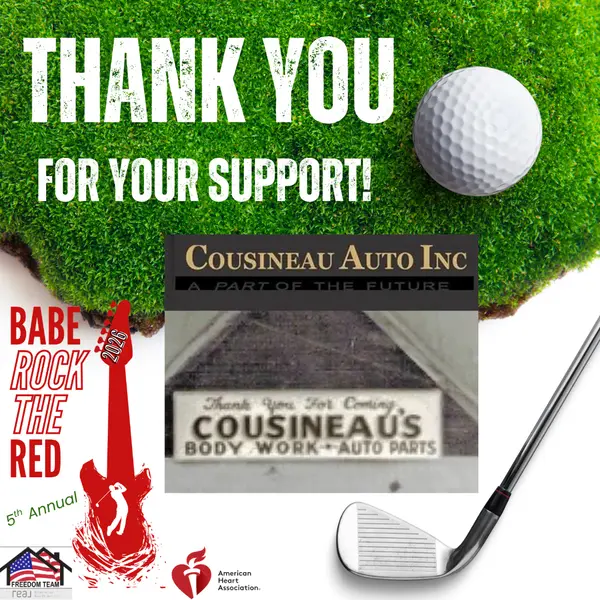 Thank you to Cousineau Auto for being a proud sponsor!