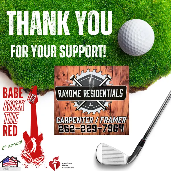 Sponsors like Rayome Residential help make this event possible