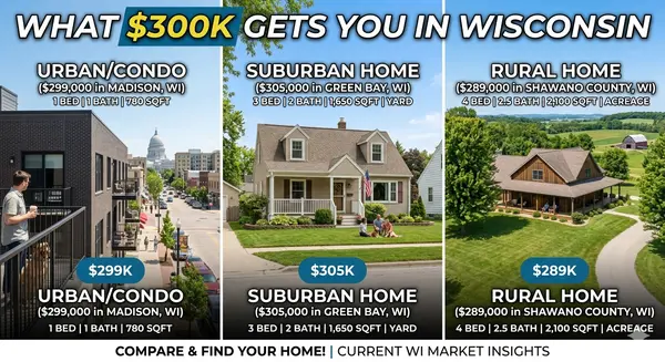 What does $300,000 actually buy you in Wisconsin right now?