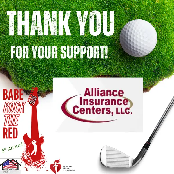 A huge thank you to Alliance Insurance Centers LLC!