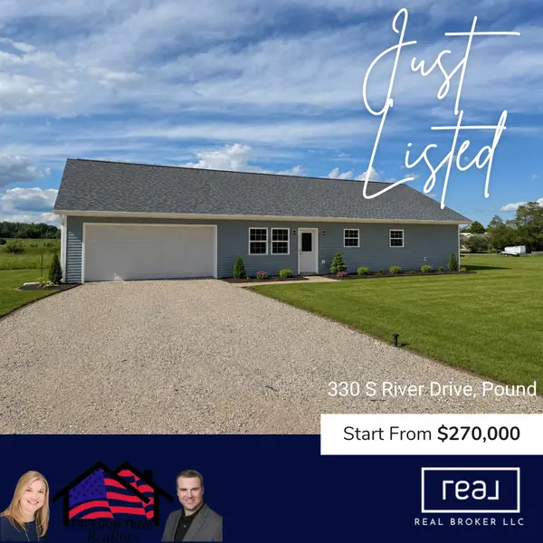Welcome home to 330 S River Dr in Pound, WI