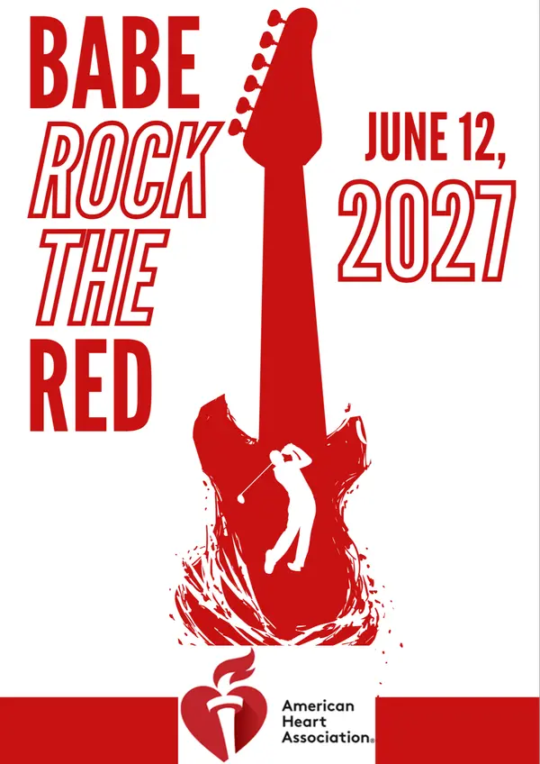 The date is set for the 6th Annual Babe Rock the Red Golf Outing!