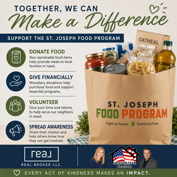 Ways you can support the St. Joseph Food Program