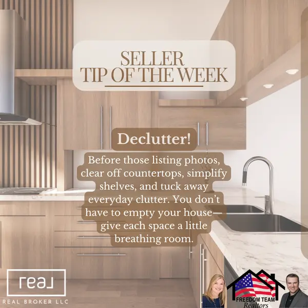 SELLER TIP OF THE WEEK: Declutter Before You List!