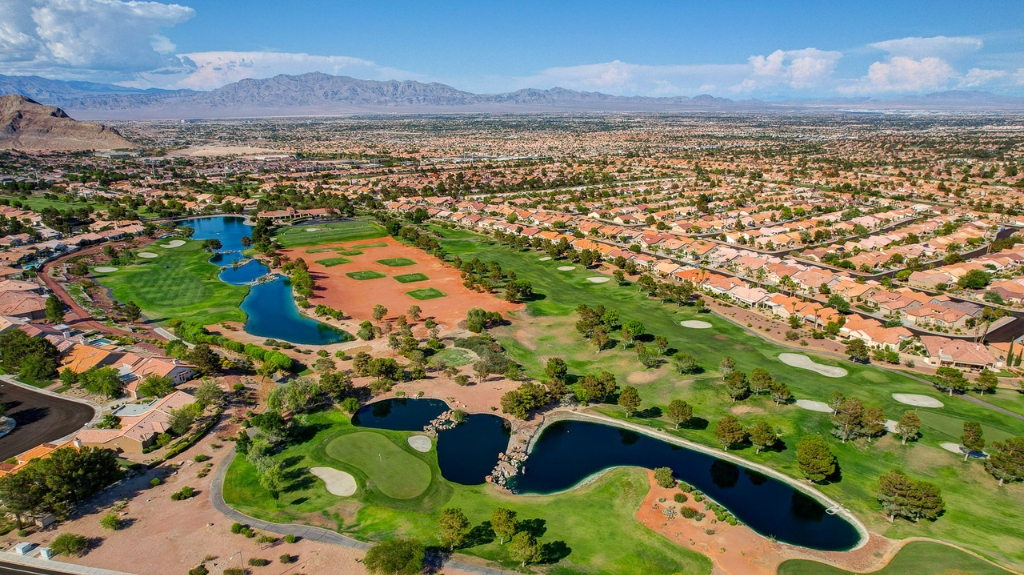 Aerial View of Sun City Summerlin