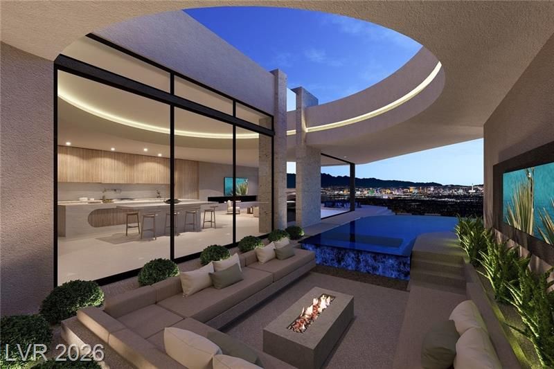 Pool photo of Custom Estate in Ascaya