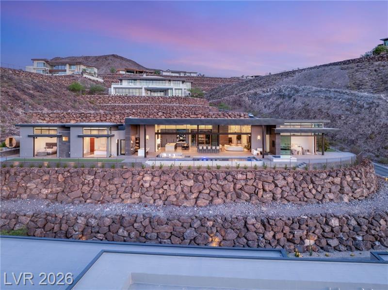 Elevated photo of 1-story Ascaya home