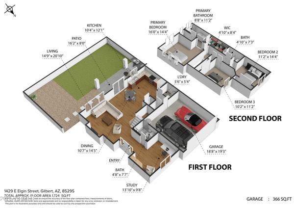 1429 E ELGIN Street, Gilbert, AZ 85295