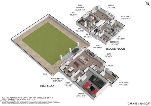 1237 W AGRARIAN HILLS Drive, San Tan Valley, AZ 85143
