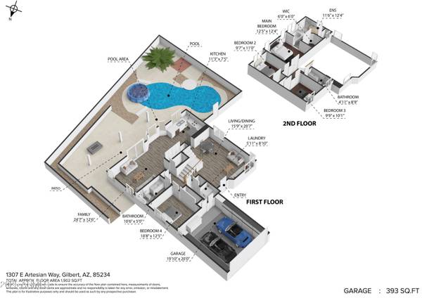 1307 E ARTESIAN Way, Gilbert, AZ 85234