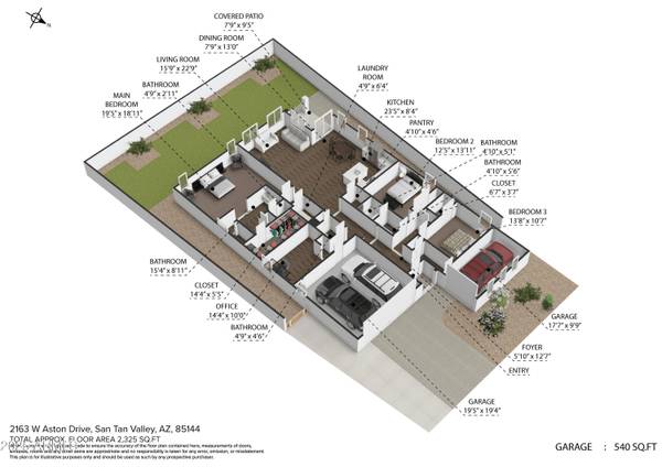 2163 W ASTON Drive, San Tan Valley, AZ 85144