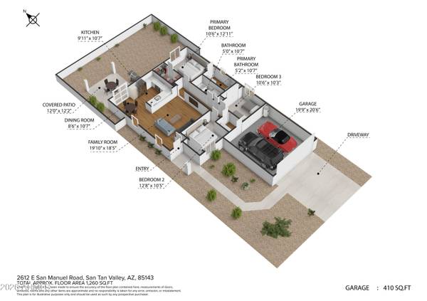 2612 E SAN MANUEL Road, San Tan Valley, AZ 85143