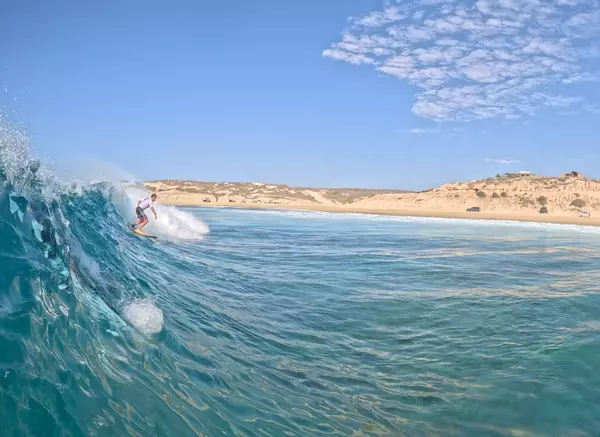 Surfing in Cabo