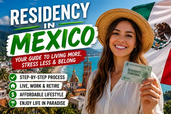 feature image of Residency in Mexico for Foreigners