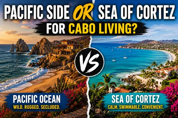 Pacific Side or Sea of Cortez? Which Side of Cabo Living Is Better?