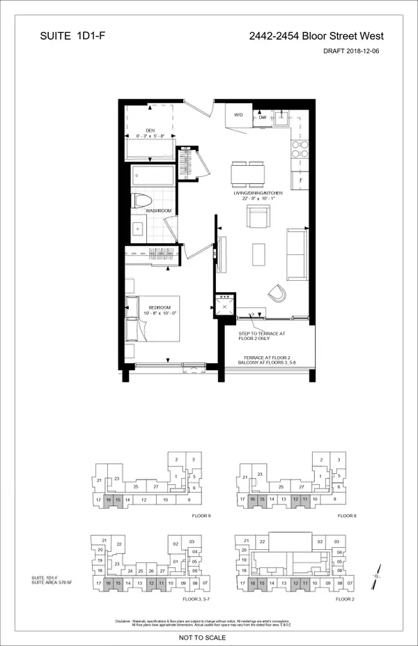 2452 Bloor St W #905, Toronto, ON M6S