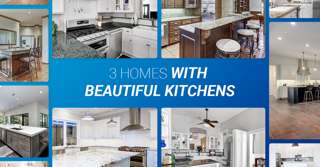 3 Homes With Beautiful Kitchens