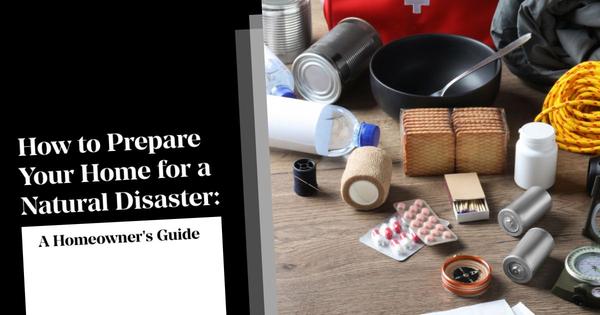 How to Prepare Your Home for a Natural Disaster: A Homeowner's Guide,Gerald Mayo