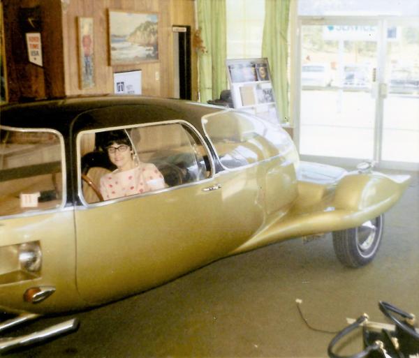 Dry Gultch Motors and the Fascination concept car,Dewey Shanks