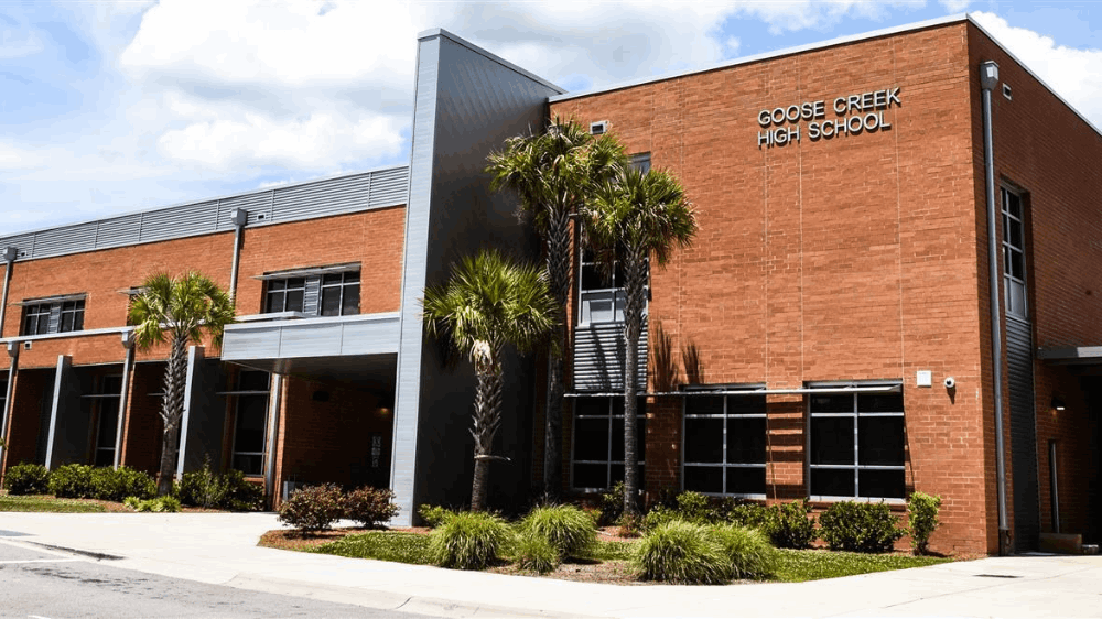 Goose Creek High School entrance