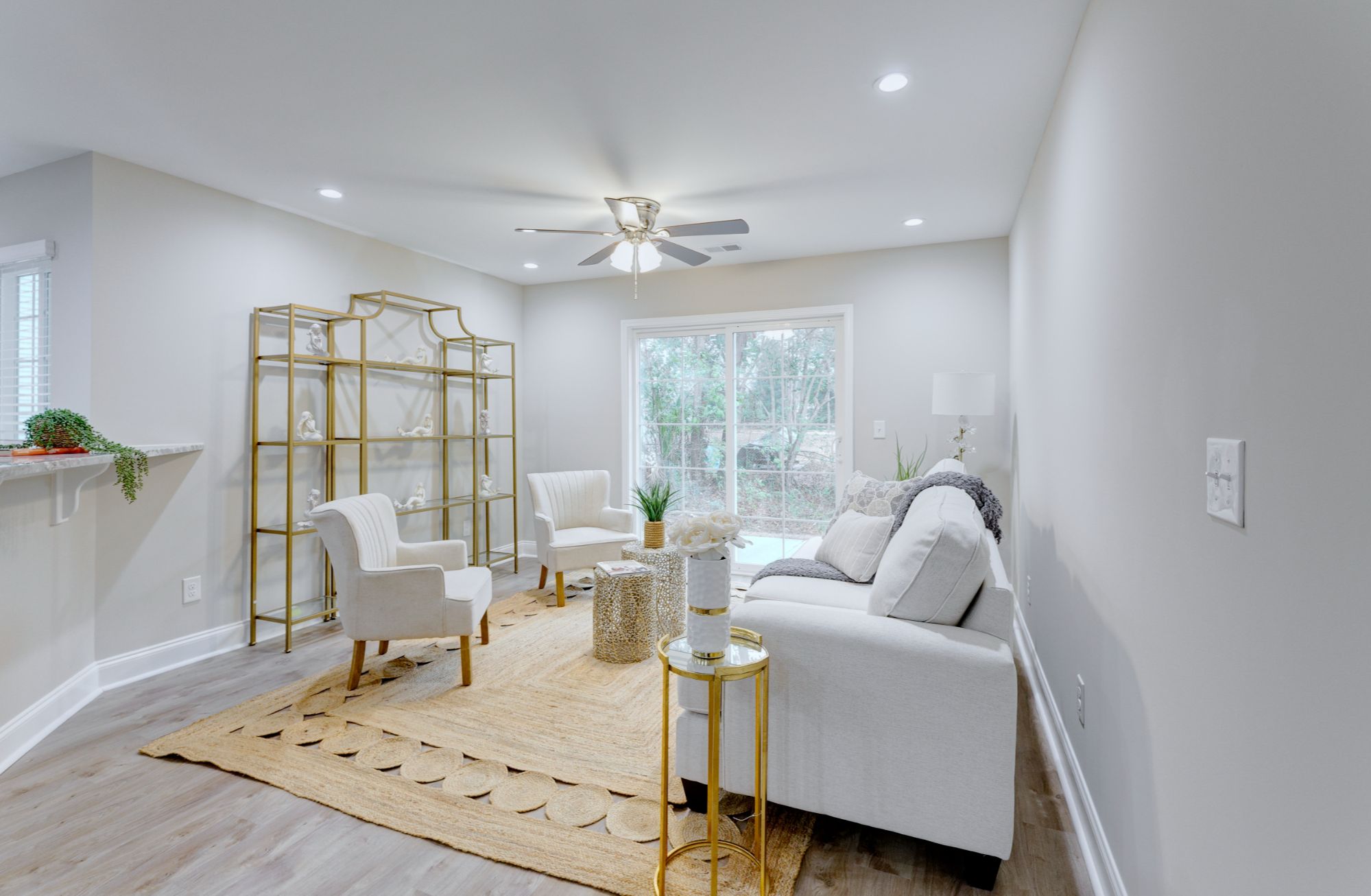 Modern interior of 2024-built Craftsman home in West Greenview Acres