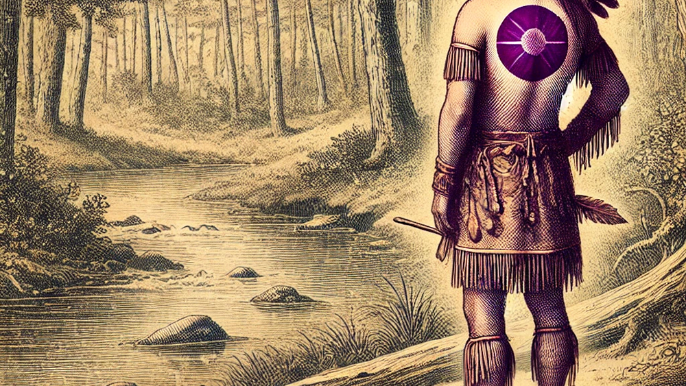 artist rendering of what native american Round O may have looked like