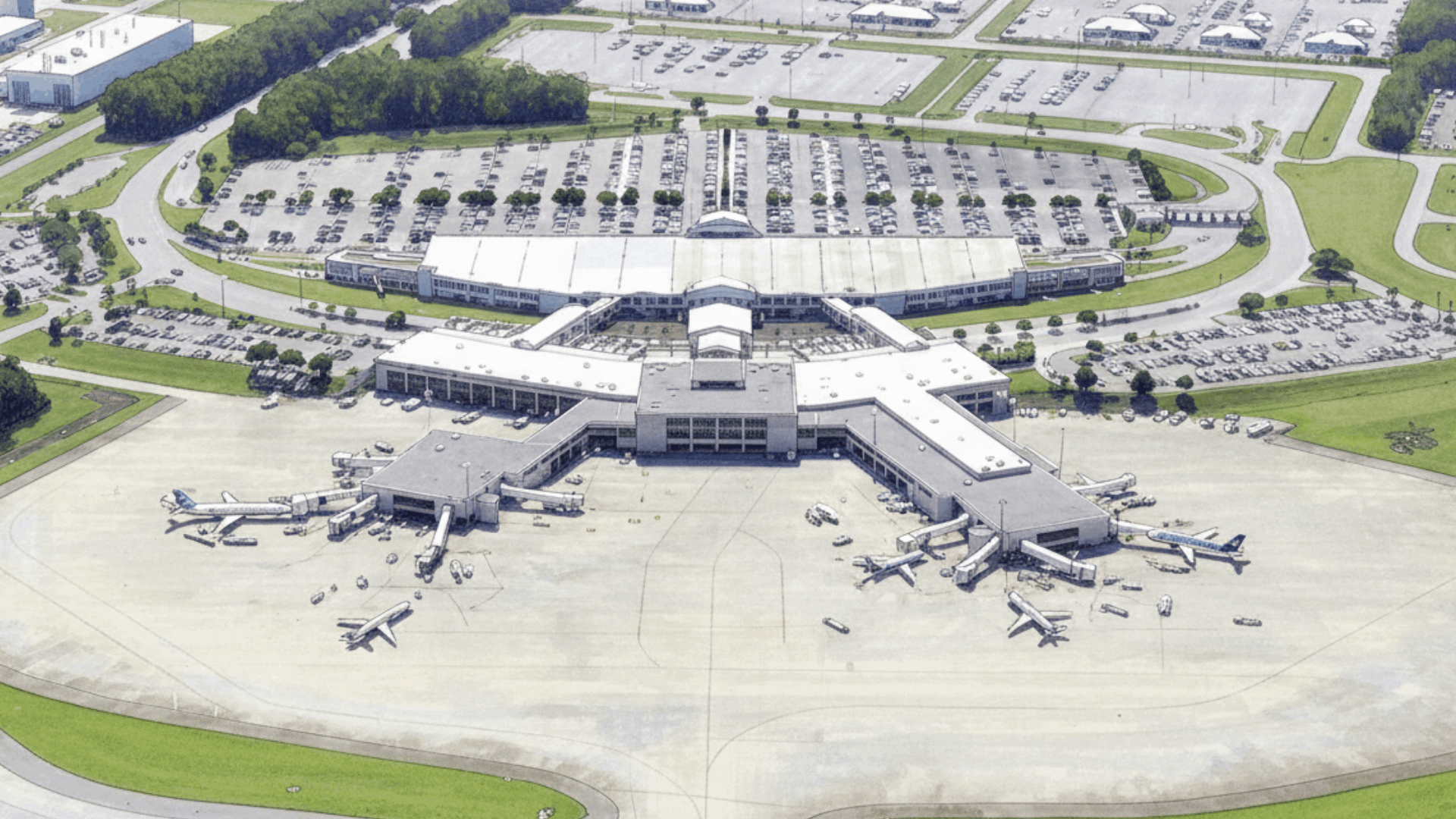 Illustration of Charleston International Airport