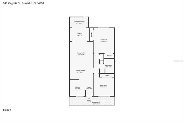946 VIRGINIA ST #107, Dunedin, FL 34698