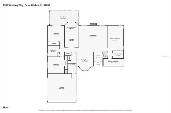 2709 WINDING WAY, Palm Harbor, FL 34683