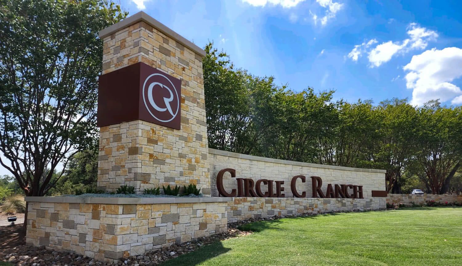 Circle C Ranch entrance