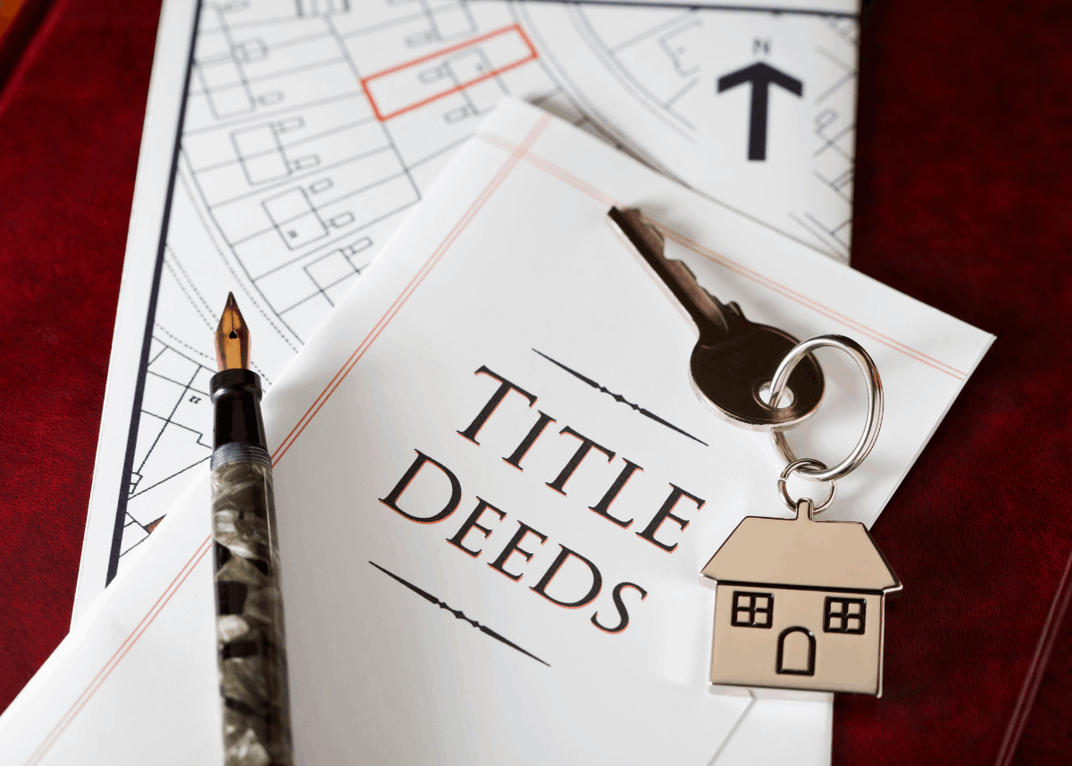 Real estate closing documents and title insurance paperwork