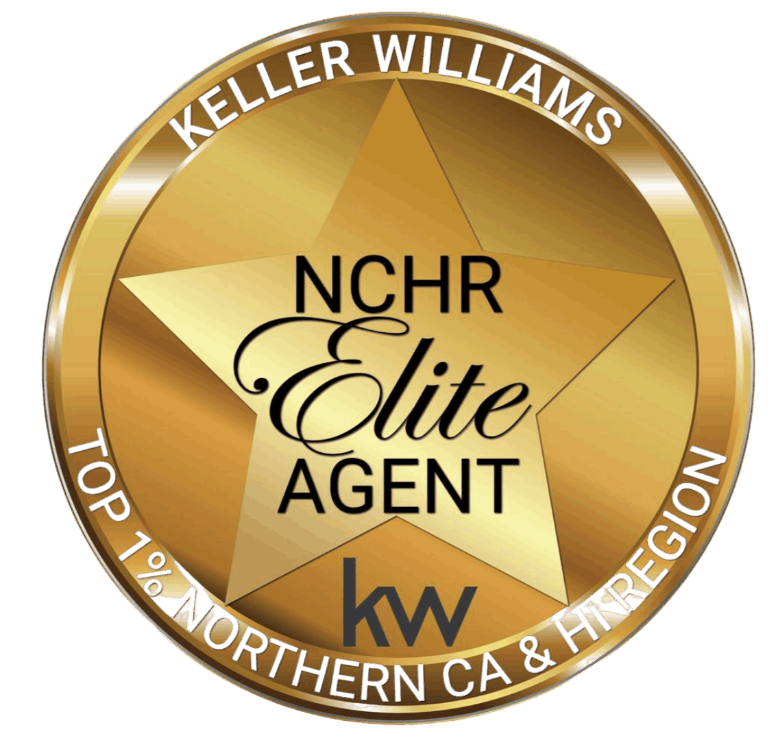 Keller Williams NCHR Elite Agent Top 1% Northern California and Hawaii Region Award