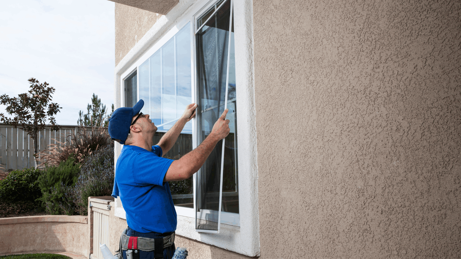 Hurricane impact windows on a Central Florida home providing storm protection and energy efficiency