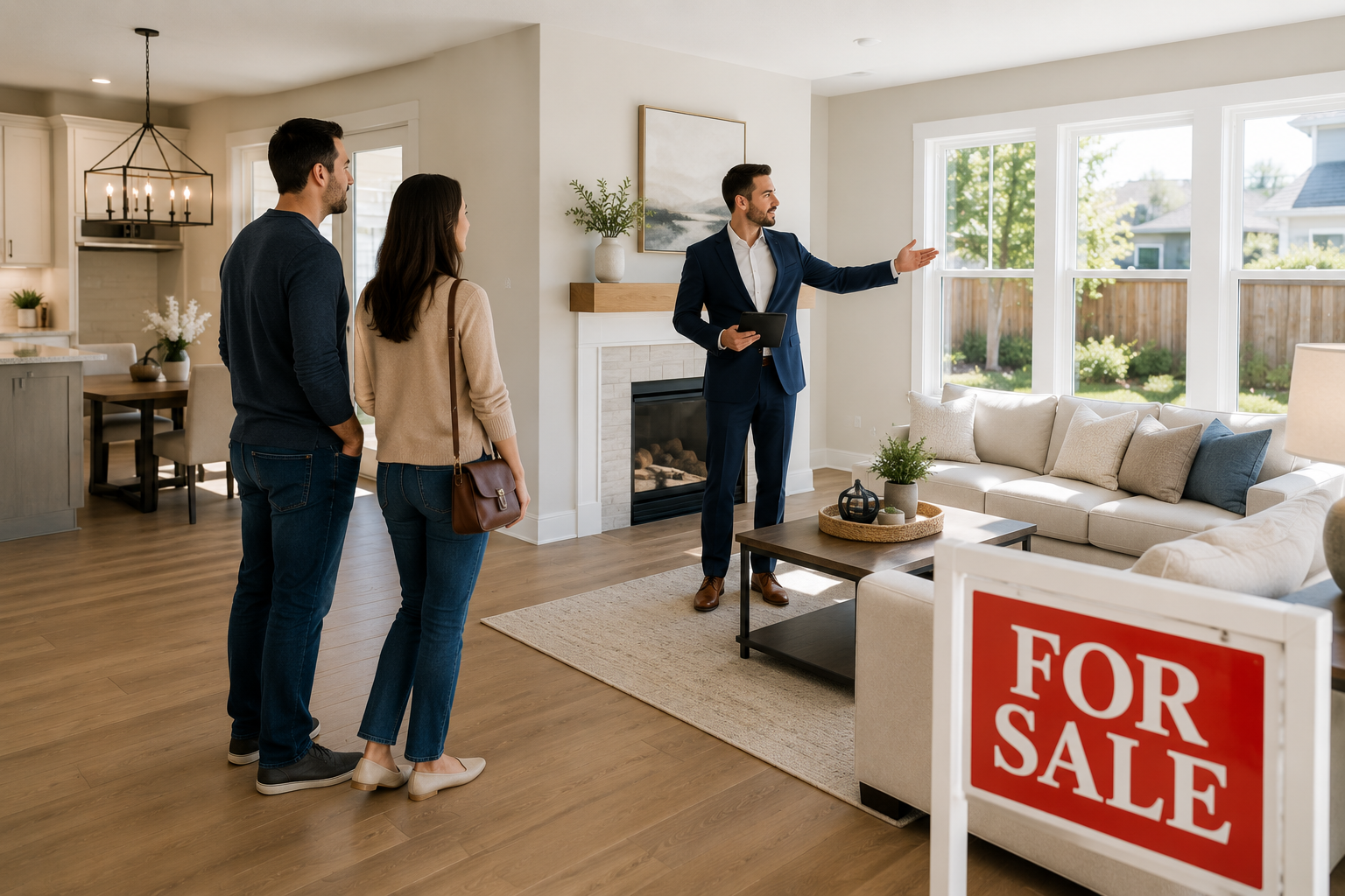 Buyer completing a final walk-through before closing on an Orlando home