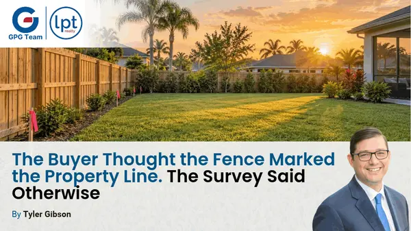 The Buyer Thought the Fence Marked the Property Line. The Survey Said Otherwise
