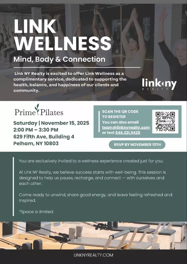 Link Wellness Prime Pilates Flyer