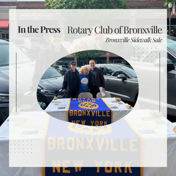 Bronxville Side Walk Sale,Rotary Club of Bronxville