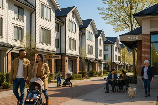 feature image of 5 Townhome Complexes with Daycare, Groceries, and Coffee Shops Steps Away
